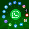 WhatsApp裙发/打粉/引流 Telegram 频道头像